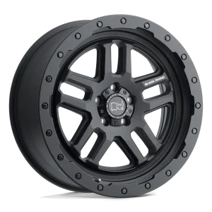 Black Rhino – BARSTOW – Black – 17″x8″ 30mm – All weather Wheels – 1780BTW305120M76